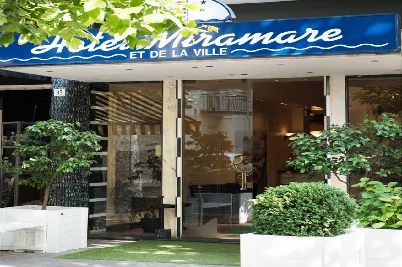 Hotel Miramare Et De La Ville ริมินี ภายนอก รูปภาพ