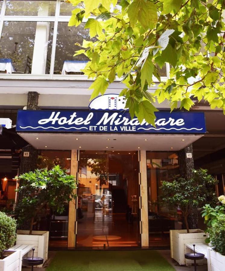 Hotel Miramare Et De La Ville ริมินี ภายนอก รูปภาพ